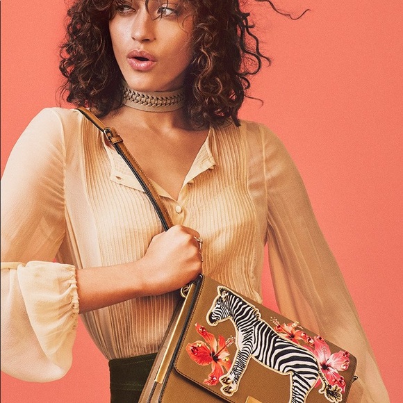 Brand NEW Unused ❤️🔥 Authentic Aldo plumspriings Zebra crossbody bag purse - Picture 5 of 11